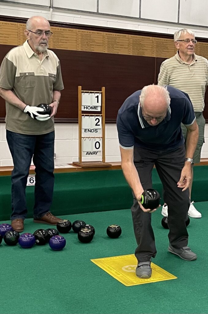 Indoor Bowling - Getting ready