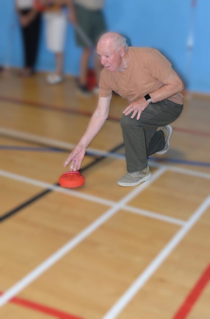 Kurling - by hand